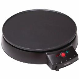 CucinaPro 12 in. Non-Stick Electric Griddle and Crepe Maker, 1000W, Black thumbnail 1