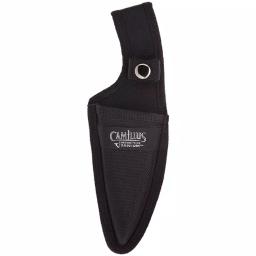 Camillus Dominator 2.25 in. Stainless Steel Drop Point Fixed Blade Knife with Aluminum Handle and Sheath thumbnail 6
