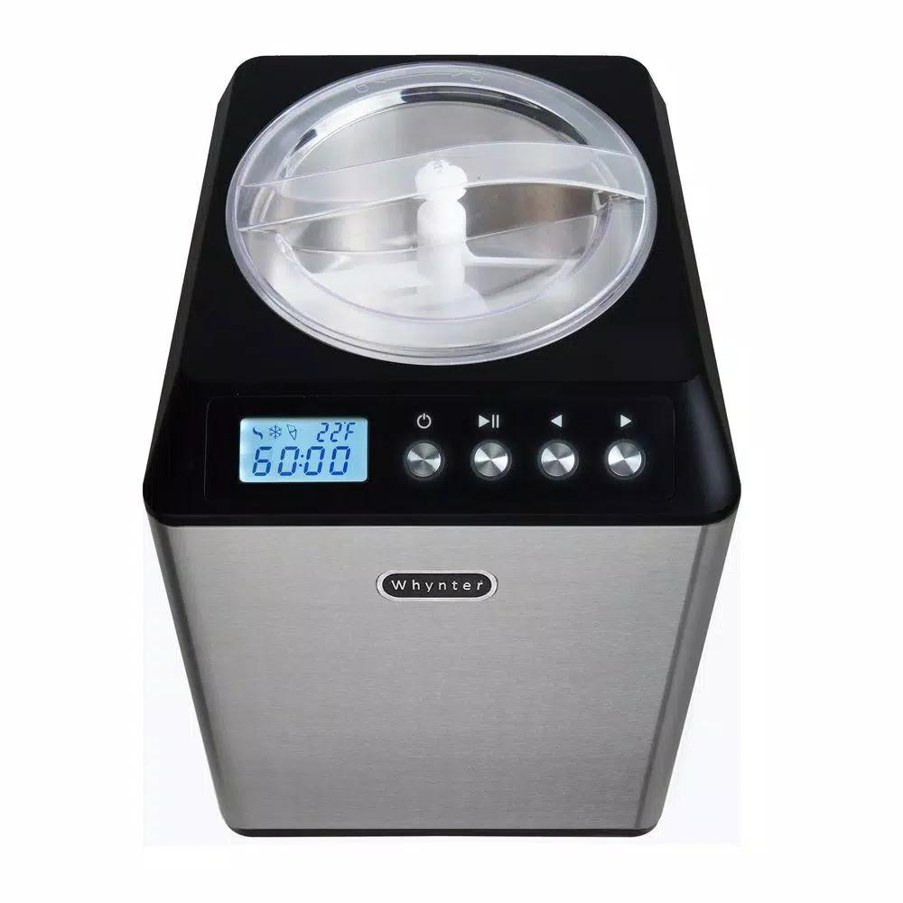 Whynter ICM-201SB 2.1 Qt. Stainless Steel Electric Ice Cream Maker with Built-In Timer