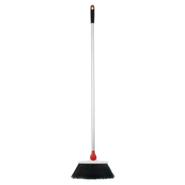 OXO Good Grips 52 in. Any Angle Broom with Lightweight Aluminum Handle