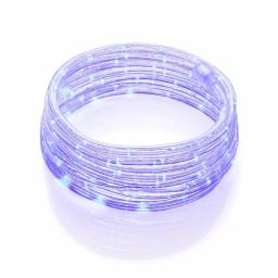 DEERPORT DECOR Blue LED Rope Light 360° Directional Shine, Indoor/Outdoor, 16 ft. (2-Pack, 32 ft. Total) thumbnail 2