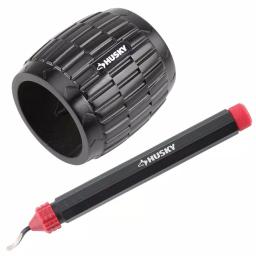 Husky Inner/Outer Reamer and Deburring Tool Set for Copper, Steel, and PVC thumbnail 1