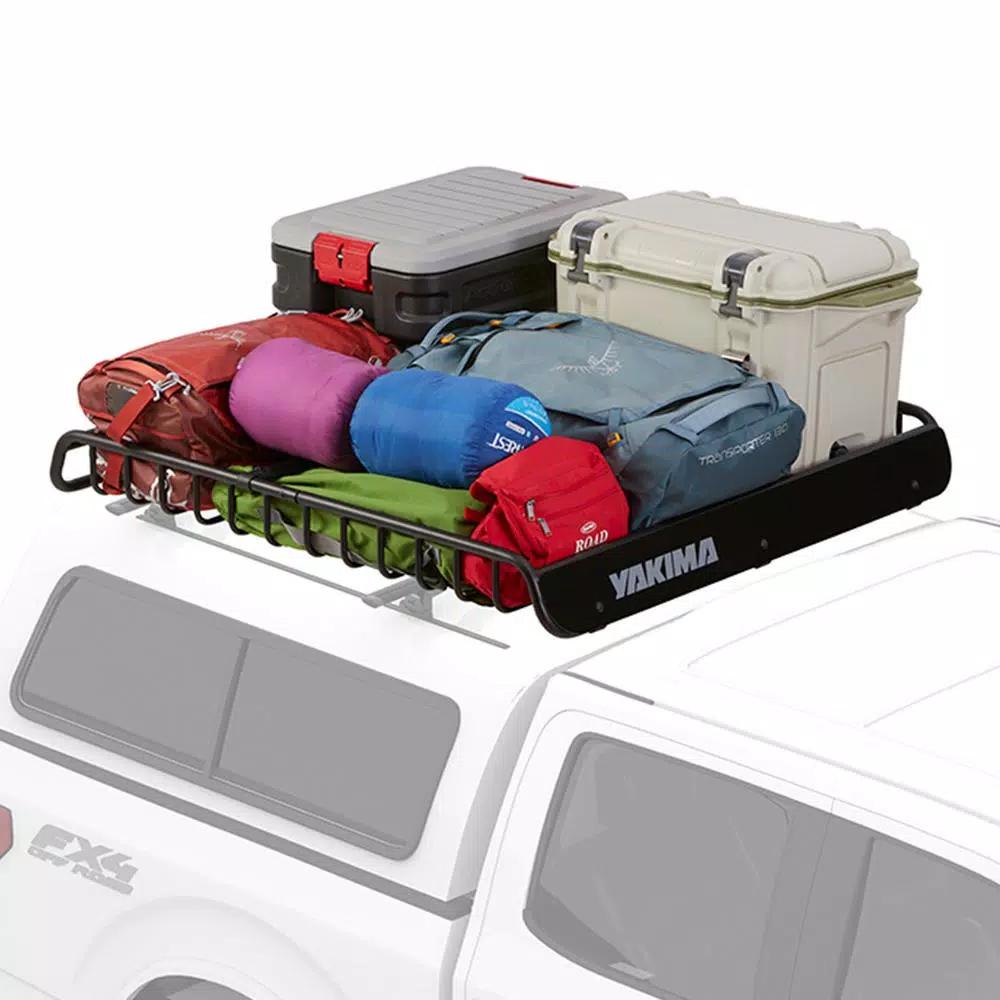 Yakima MegaWarrior Weather Resistant Steel Roof Cargo Basket, 140 lbs. Capacity