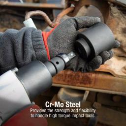 SUNEX TOOLS Sunex 2300 1/2 in. Drive Universal Joint Impact Socket Adapter thumbnail 4