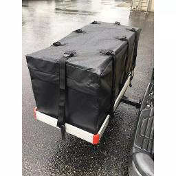 MaxxHaul Water Resistant Rooftop Cargo Bag, 15 cu. ft. Capacity, Black thumbnail 6