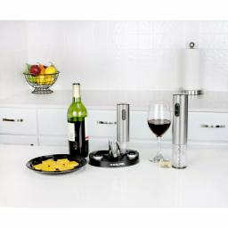 KALORIK Stainless Steel Electric Wine Opener and Preserver Set thumbnail 7