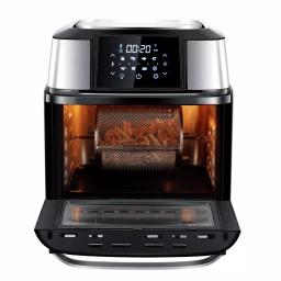 GoWISE USA Mojave 5-Tray Air Fryer Dehydrator & Rotisserie Oven, 1800W, Black/Stainless Steel thumbnail 5