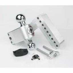 Weigh Safe 180 Hitch by Weigh Safe Chrome Tow Ball Edition Adjustable Ball Mount thumbnail 2