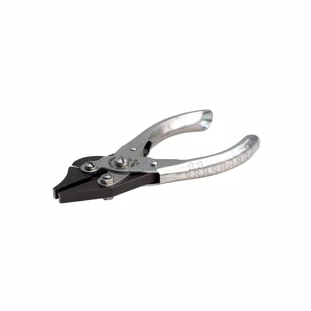 Aven 5 in. Parallel Action Flat Nose Pliers with Built-in Wire Cutter
