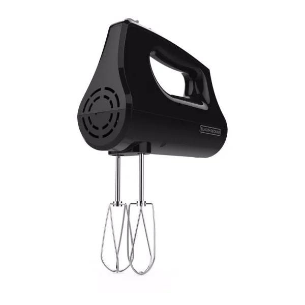 BLACK+DECKER 5-Speed Hand Mixer with Turbo Boost, Black