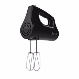 BLACK+DECKER 5-Speed Hand Mixer with Turbo Boost, Black thumbnail 1