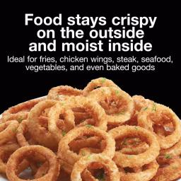 Proctor Silex 5.2 Qt. Black Air Fryer with 60-Minute Timer and 1700W Power thumbnail 7