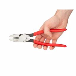 TEKTON 9-1/2 in. Lineman's Pliers with Induction-Hardened Side Cutters thumbnail 12