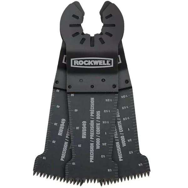 Worx Sonicrafter RW8936 1-1/8 in. Precision Wood End Cut Blade for Oscillating Multi-Tools, 3-Pack