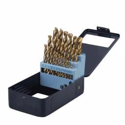 Professional Woodworker 29-Piece Titanium Nitride Coated Steel Drill Bit Set thumbnail 2