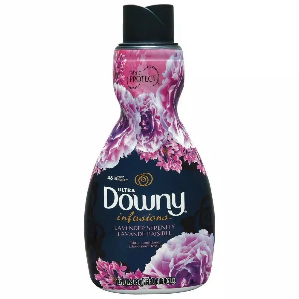 Downy Infusions Lavender Serenity Liquid Fabric Softener, 41 oz (48 Loads)