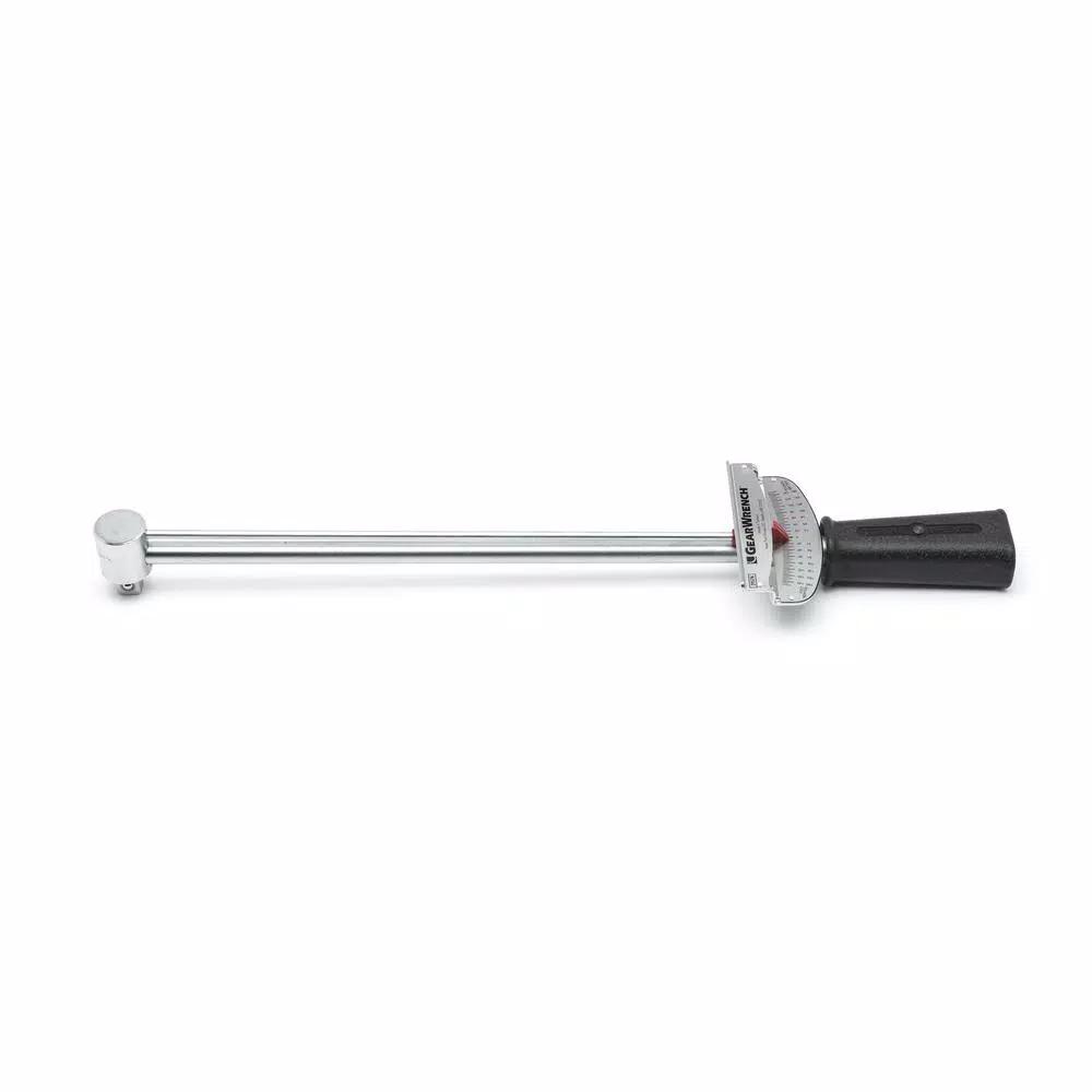 GEARWRENCH 1/2 in. Drive Beam Torque Wrench, 150 ft.-lb. Max