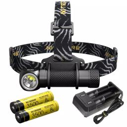 NITECORE HC33 1800 Lumen LED Headlamp Bundle with 2 Batteries and Dual USB Charger thumbnail 1