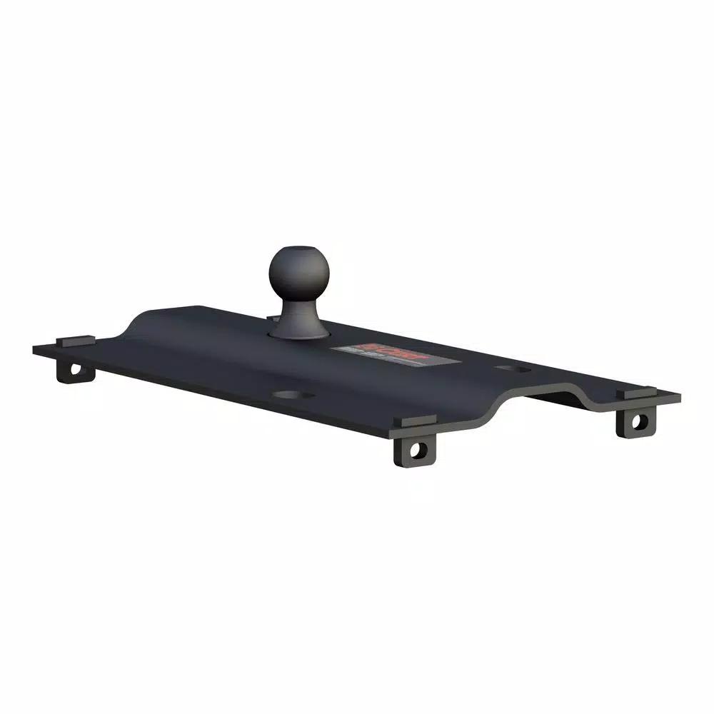 CURT Bent Plate 5th Wheel Rail Gooseneck Hitch with 2-5/16" Offset Ball