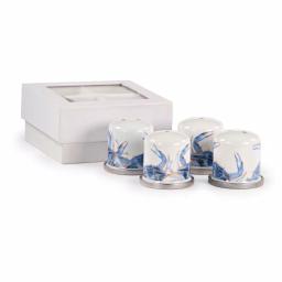 Golden Rabbit Blue Crab Enamelware Salt and Pepper Shakers, Set of 2 thumbnail 6