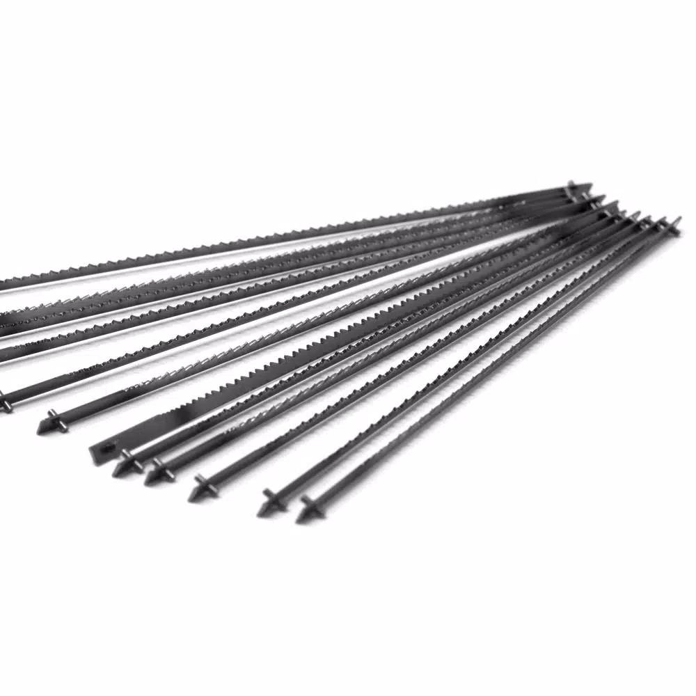 WEN 15 TPI Pin-End Scroll Saw Blades, 5 in., 12-Pack