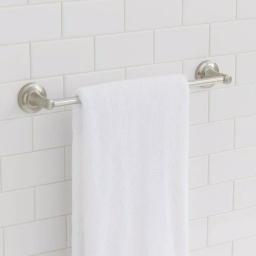 Glacier Bay Cooperton 24 in. Single Towel Bar, Brushed Nickel Zinc Alloy thumbnail 3