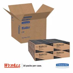 WYPAll L10 Utility Wipes, 1-Ply White Pop-Up Disposable Wipers, 125 Count, 18 Boxes Per Carton thumbnail 2