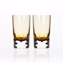 Rolf Glass Vienna 14 oz. Amber HiBall Glassware Set of 2 thumbnail 1