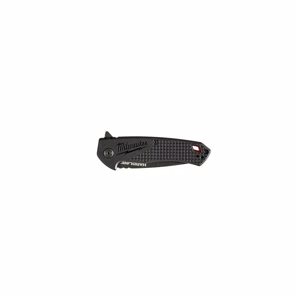 Milwaukee Hardline 2.5 in. D2 Steel Smooth Blade Folding Pocket Knife