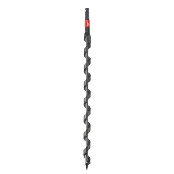 Milwaukee SHOCKWAVE 15/16 in. x 30 in. Carbon Lineman's Impact Auger Bit