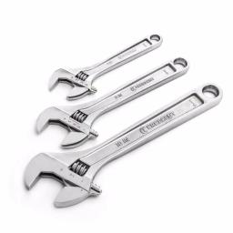 Crescent 3-Piece Adjustable Wrench Set, 6 in., 8 in., and 10 in. thumbnail 1