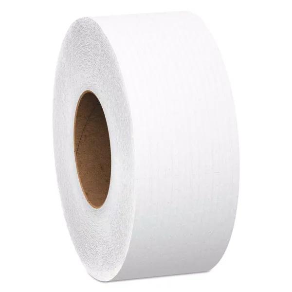 Kimberly-Clark PROFESSIONAL Scott Jumbo Roll Bath Tissue, 2-Ply White, 2000 ft. per Roll (6 Rolls)