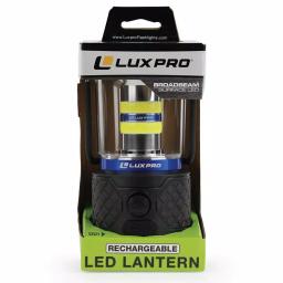 LUXPRO 1100 Lumen Dual Power 360° LED Lantern with Power Bank and TackGrip, Rechargeable & Battery Operated thumbnail 2