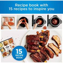 Ninja Foodi 5 qt. Compact Pressure Cooker and Air Fryer with Crisping Lid thumbnail 6
