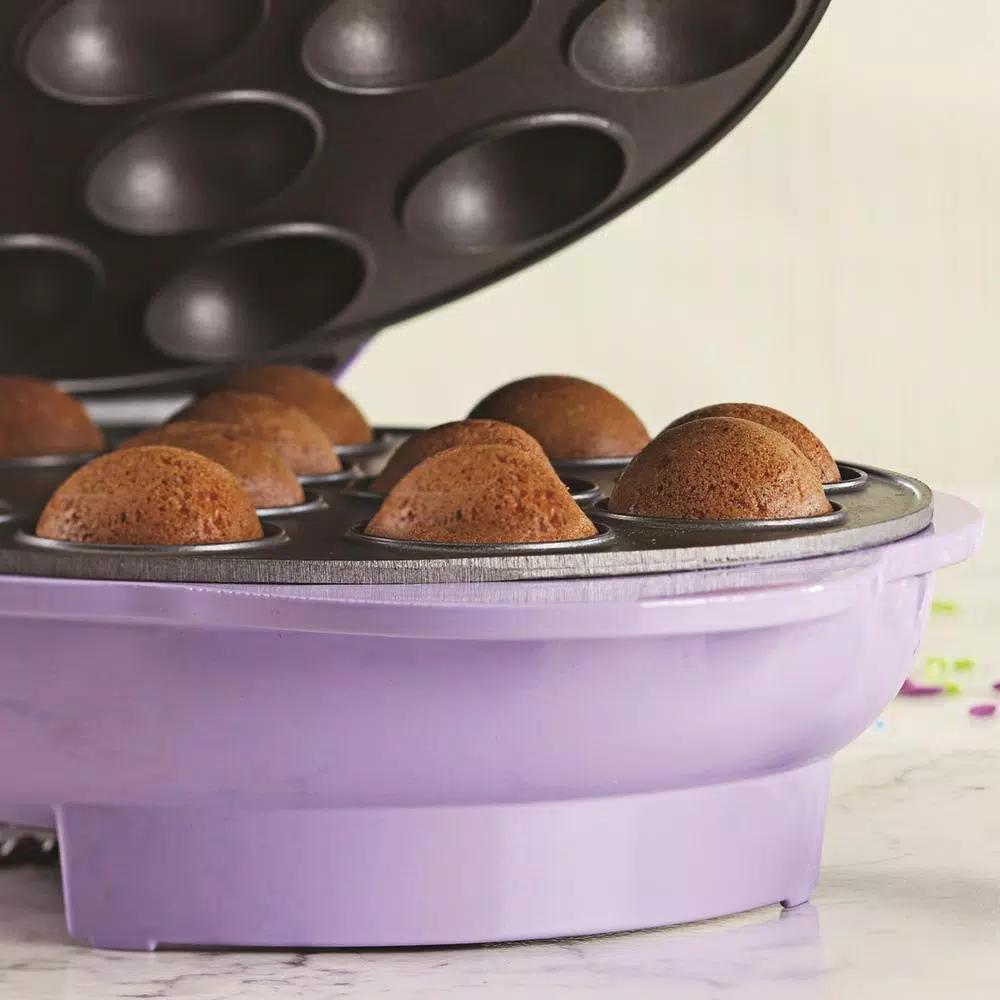 Brentwood Appliances TS-254 Nonstick Cake Pop Maker, Purple
