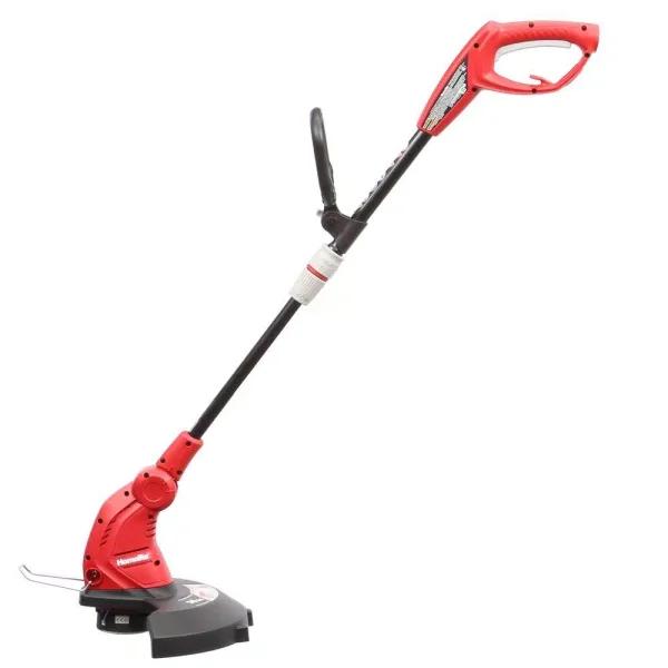Homelite 5 Amp Electric String Trimmer and Edger with Straight Telescoping Shaft