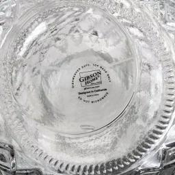 Gibson Home 4.8 Qt Pineapple Shaped Clear Glass Beverage Dispenser with Spout thumbnail 2