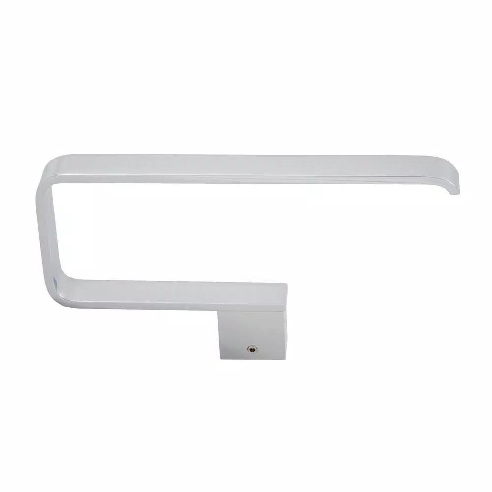 Italia Palermo Polished Chrome Towel Ring, Solid Brass