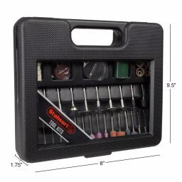 Stalwart 100-Piece Rotary Tool Accessory Kit for Sanding, Grinding, Polishing, and Cutting thumbnail 3