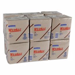 Wypall L20 2-Ply Brown Paper Wipers, 12.5 x 13.25 in, 68/Pack, 12 Packs Per Carton thumbnail 5