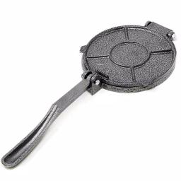 Alpha Living 7.5 in. Heavy Duty Cast Iron Tortilla Press thumbnail 2