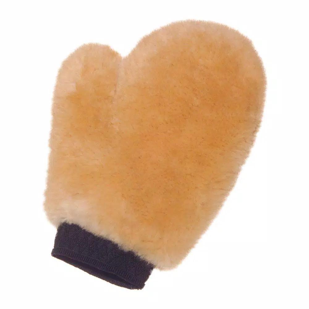 Wool Shop Lambs Wool Dust Mitt - Natural All-Natural Duster for Delicate Surfaces