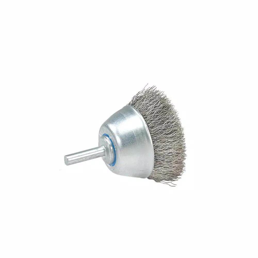 WALTER SURFACE TECHNOLOGIES 2-3/8 in. Mounted Wire Brush with Crimped Wires for Die Grinders and Power Drills