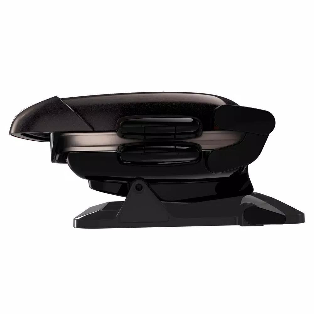 George Foreman Evolve Grill System with Removable Ceramic Grill and Waffle Plates, 1440W, Black