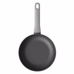 BergHOFF Leo 3-Piece Aluminum Nonstick Frying Pan Set, Grey thumbnail 4
