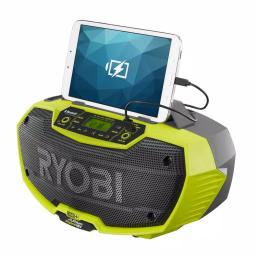 RYOBI 18V ONE+ Hybrid Bluetooth Stereo and Portable Fan Combo Kit (Tools Only) thumbnail 4