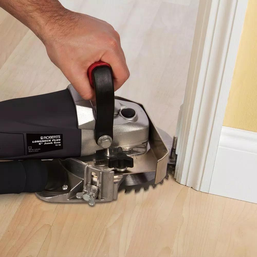 ROBERTS Longneck Plus 120 V 6 in. Jamb and Undercut Saw with 1100W Motor