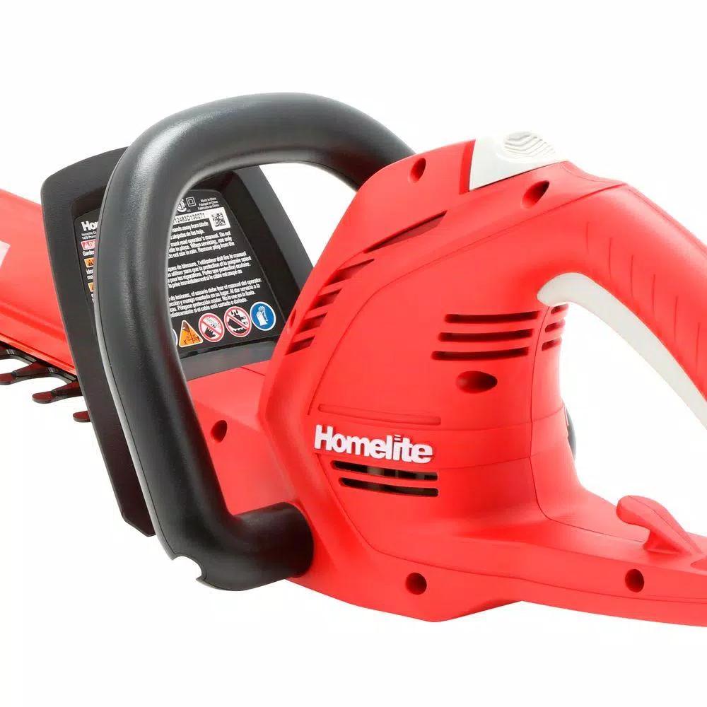 Homelite 22 in. 3.7 Amp Electric Hedge Trimmer with HedgeSweep Debris Shield