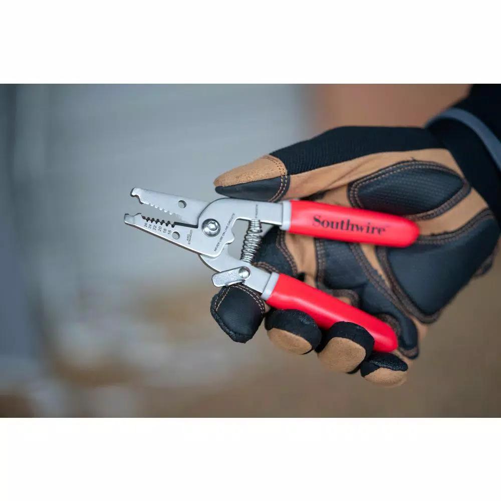 Southwire S1626STR Compact Stranded Wire Stripper, 16-26 AWG
