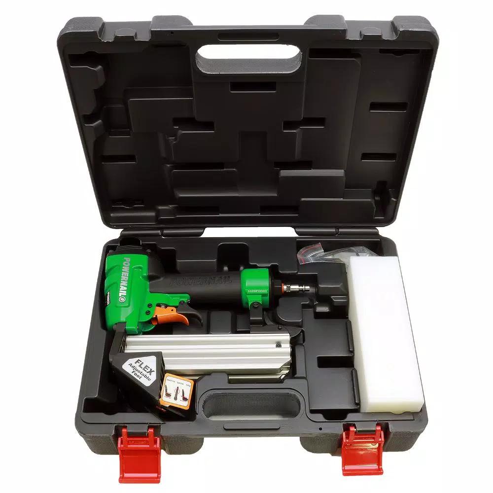Powernail 20-Gauge Hardwood Flooring Cleat Nailer Kit with Flex Foot